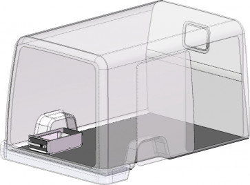 één ladeblok, BEKS verhoogde vloersysteem, H= 200 mm., Br= 300 mm.