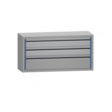 Aluminium ladekast ALLB1025-1D-2B