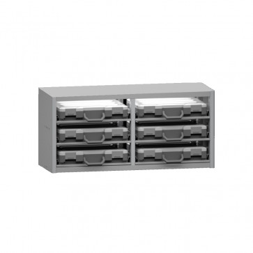 Aluminium kofferkast ALLB1025-6KK