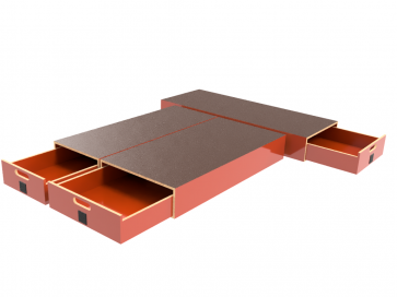 Pro-Wood multiplex verhoogde vloersysteem PWVV-S15