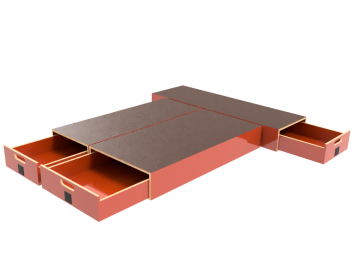 Pro-Wood multiplex verhoogde vloersysteem PWVV-S6