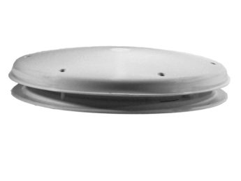 Dakventilatie 12 Volt, type 02-0200 wit