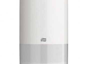 Papierrol houder Tork mini 558000, slagvast kunststof wit, incl. rol papier mini