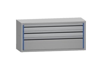 Aluminium ladekast ALLB1025-1D-2A