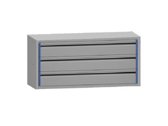 Aluminium ladekast ALLB1025-3C