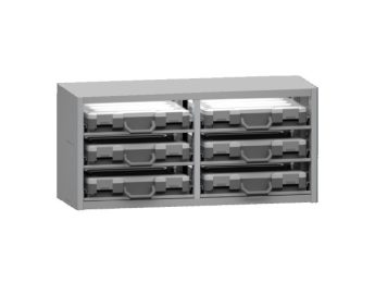 Aluminium kofferkast ALLB1025-6KK