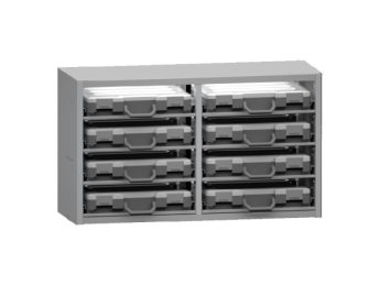 Aluminium kofferkast ALLB1025-8KK