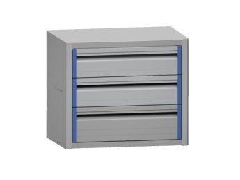 Aluminium ladekast ALLB525-1C-2B