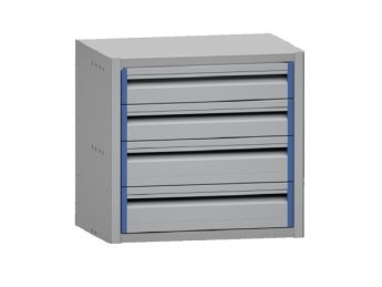 Aluminium ladekast ALLB525-2B-2A