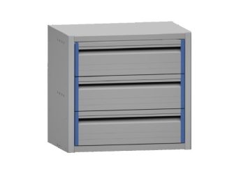 Aluminium ladekast ALLB525-3C