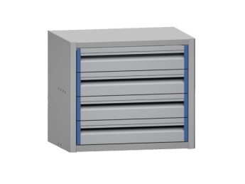 Aluminium ladekast ALLB525-4A