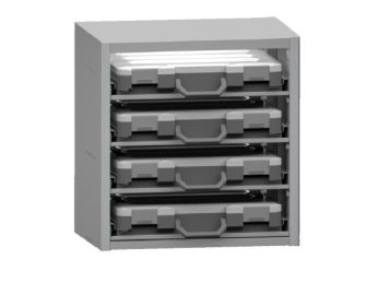 Aluminium kofferkast ALLB525-4KK