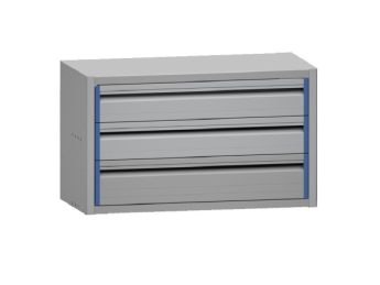 Aluminium ladekast ALLB775-1C-2B