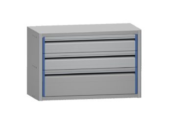 Aluminium ladekast ALLB775-1D-2B