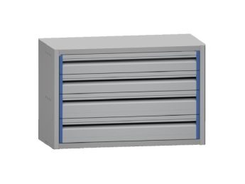 Aluminium ladekast ALLB775-2B-2A