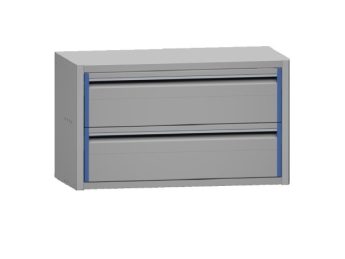 Aluminium ladekast ALLB775-2D