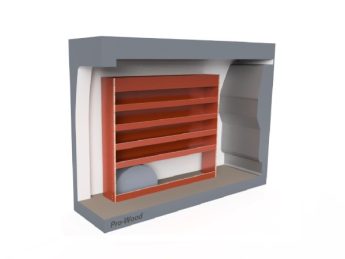 Pro Wood multiplex bedrijfswageninrichting PWL1C-1520