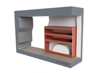 Pro Wood multiplex bedrijfswageninrichting PWR1A-1070