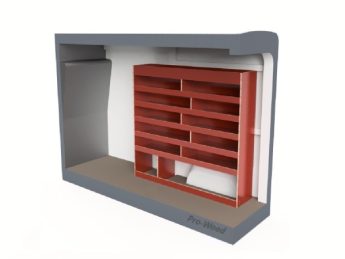 Pro Wood multiplex bedrijfswageninrichting PWR2D-1690