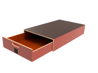 Pro-Wood multiplex bodemlade op kunststof glijstrippen, type PWVV-L19