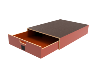 Pro-Wood multiplex bodemlade op kunststof glijstrippen, type PWVV-L25