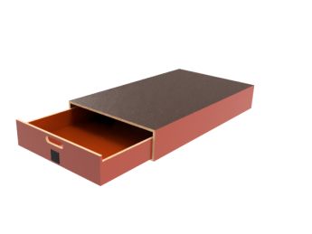 Pro-Wood multiplex bodemlade op kunststof glijstrippen, type PWVV-L26