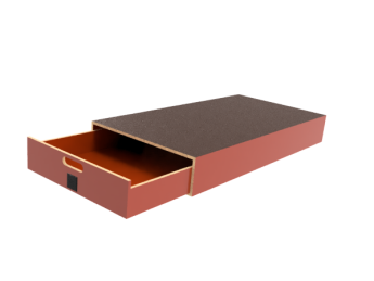 Pro-Wood multiplex bodemlade op kunststof glijstrippen, type PWVV-L28