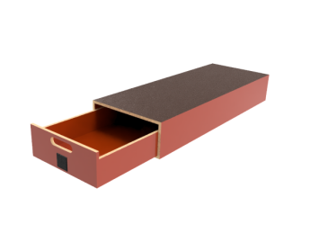 Pro-Wood multiplex bodemlade op kunststof glijstrippen, type PWVV-L7