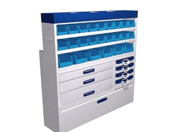 Service System stalen bedrijfswageninrichting STK-G-3-150