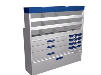 Service System stalen bedrijfswageninrichting STK-G-4-150