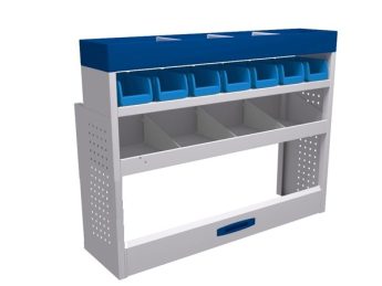 Service System stalen bedrijfswageninrichting STK-K-3-125