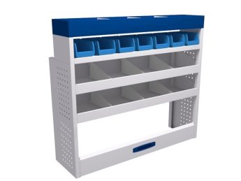 Service System stalen bedrijfswageninrichting STK-M-4-125