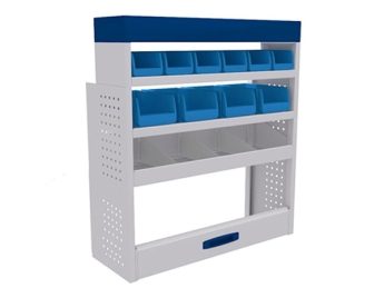 Service System stalen bedrijfswageninrichting STK-M-5-100