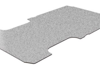 Laadvloer 12 mm., multiplex, kleur grijs