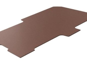 Laadvloer 12 mm., multiplex, kleur bruin