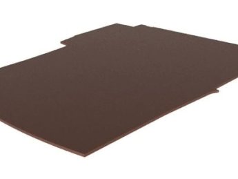 Laadvloer 12 mm., multiplex, kleur bruin