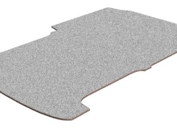 Laadvloer 12 mm., multiplex, kleur grijs