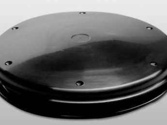 Dakventilatie 12 Volt, type 02-0200 zwart