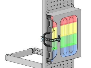 Kofferhouder, exclusief kunststof service koffer