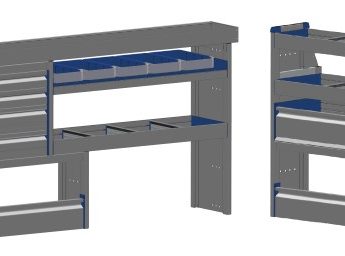 INFINITY Bedrijfswageninrichting Insize-M1