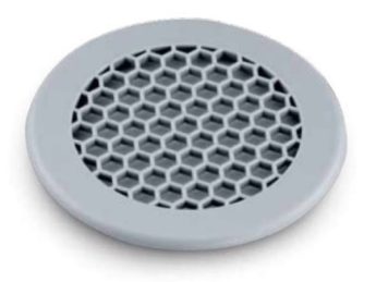 Binnenrozet D140 mm. wit